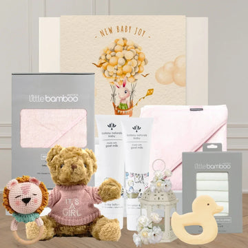 Baby Girl Bathtime Hamper - Tastebuds