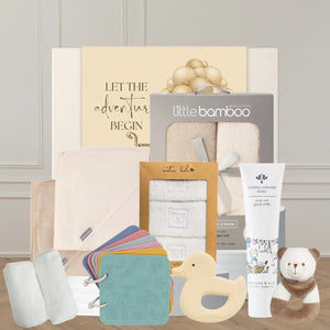 Neutral Baby Bathtime Hamper - Tastebuds