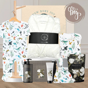 Baby Boy and Mum Baby Shower Hamper - Tastebuds