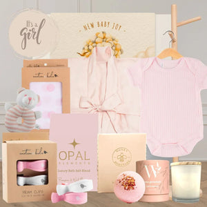 New Born Baby Girl Hamper - Tastebuds