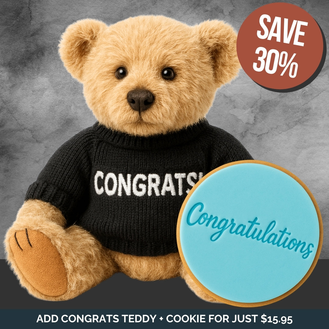 Congrats Teddy & Cookie Extras Bundle - Tastebuds