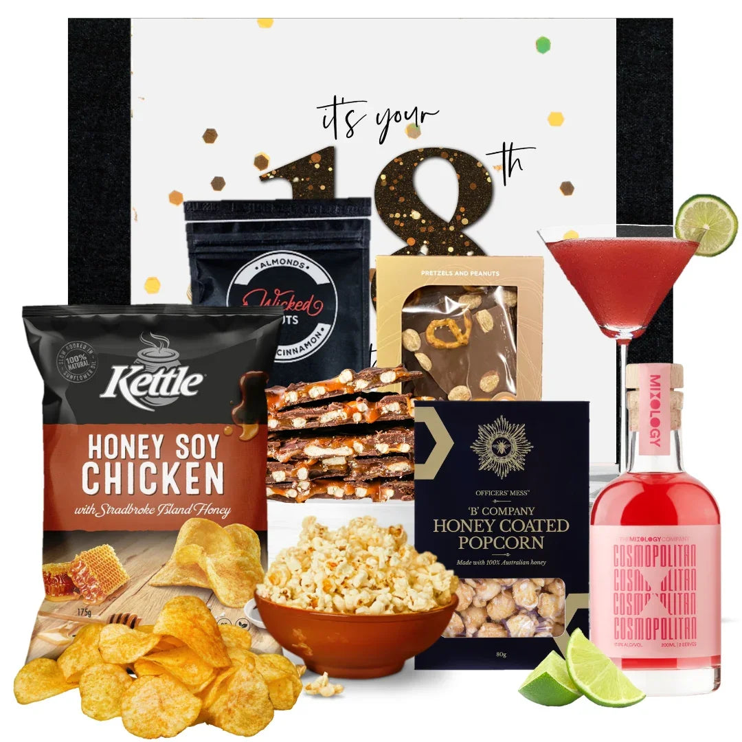 Happy 18th Cocktail Choice Hamper - Tastebuds