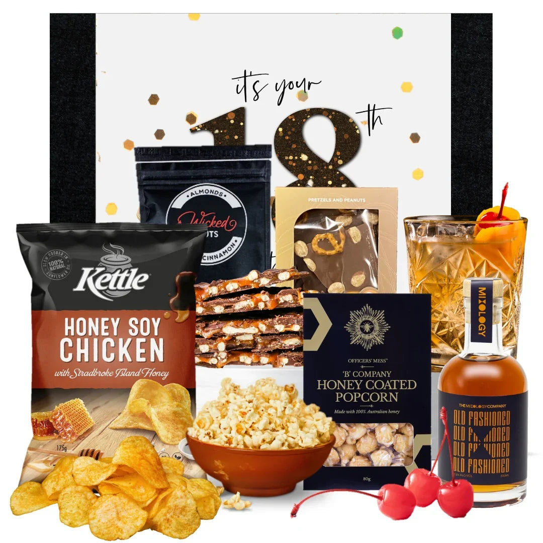 Happy 18th Cocktail Choice Hamper - Tastebuds