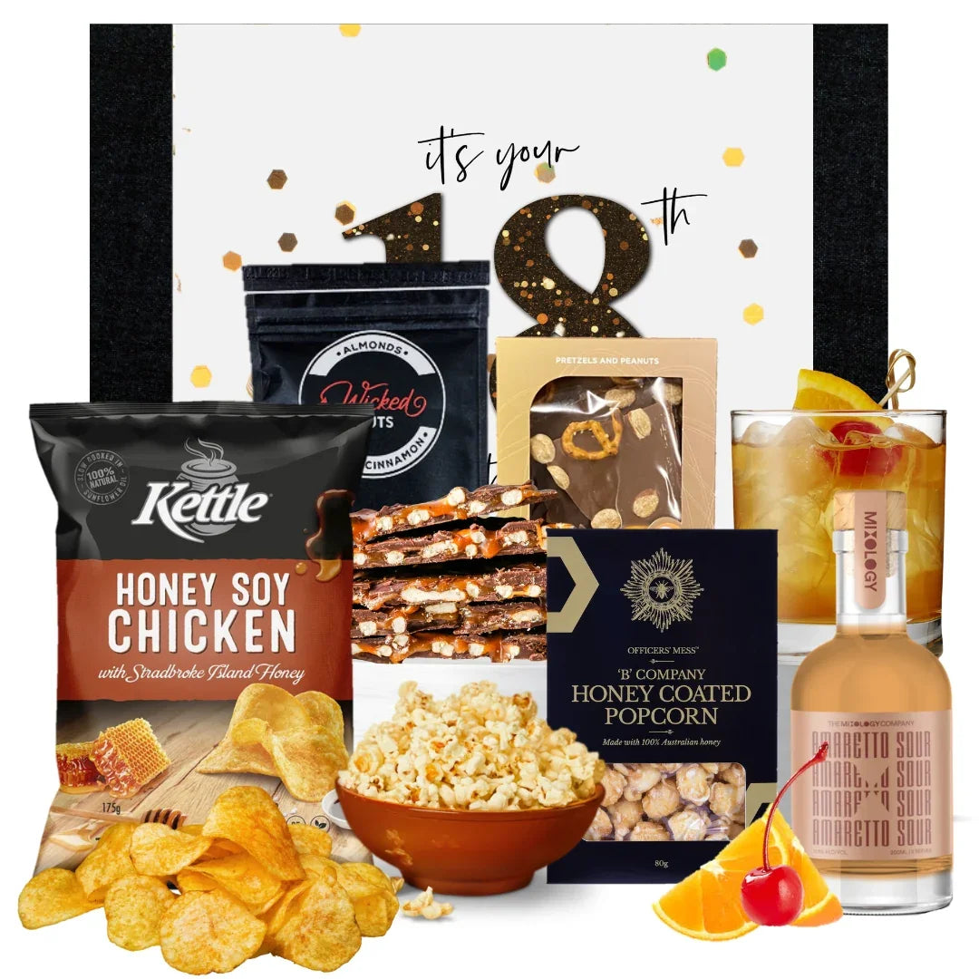 Happy 18th Cocktail Choice Hamper - Tastebuds