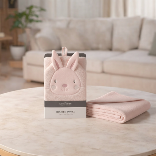 TLLC Character Hooded Towel - Harvest Bunny