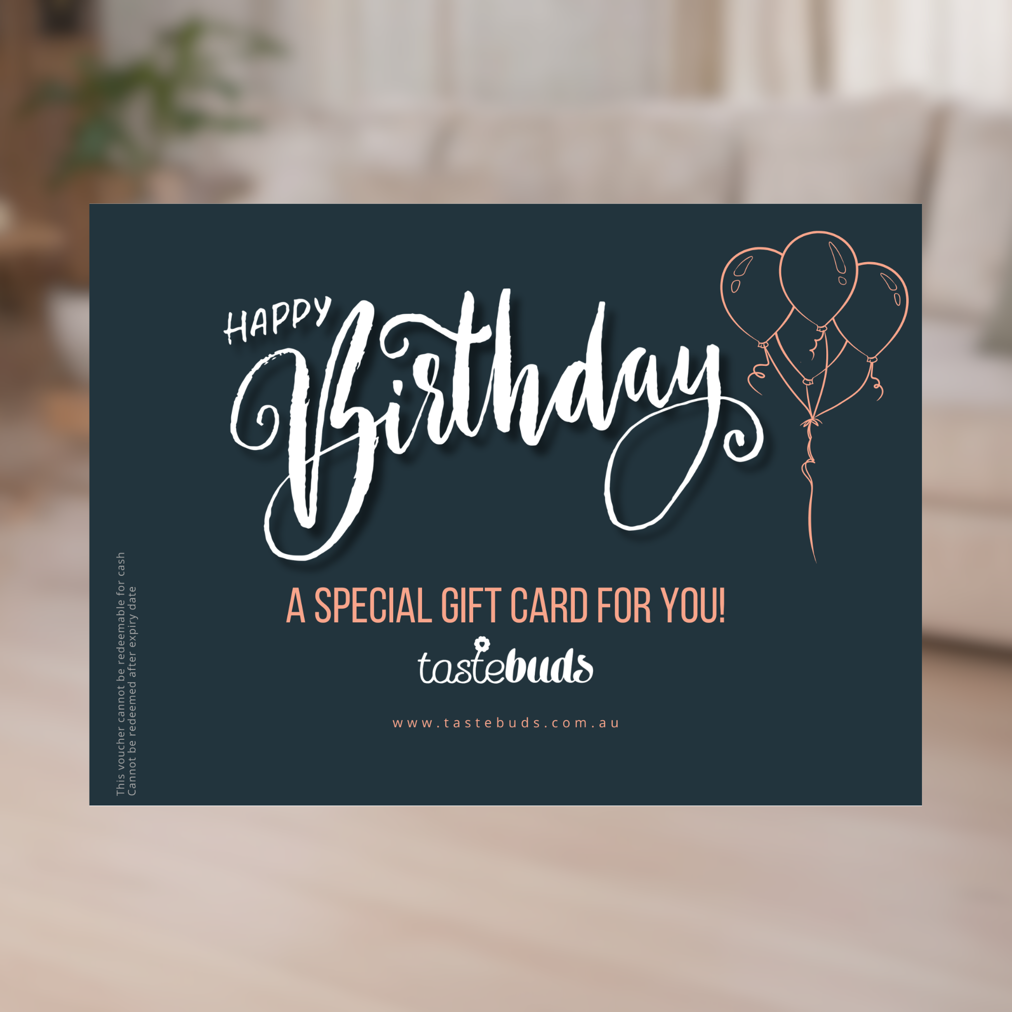Tastebuds Birthday eGift Card Voucher