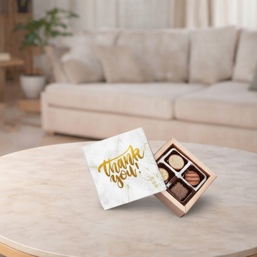 Thank You Gold Pure Indulgence Choc Box 40g