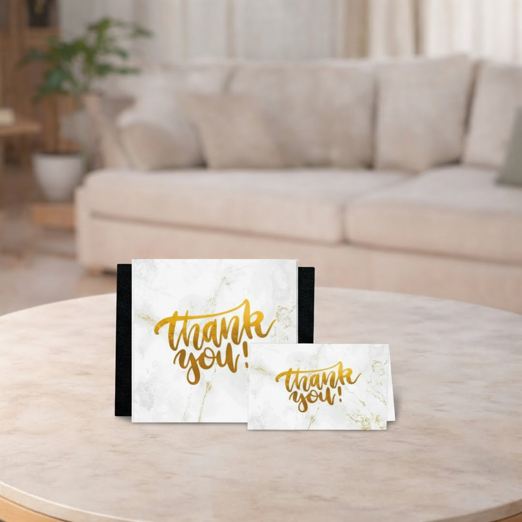 Thank you Sleeve + Card Bundle