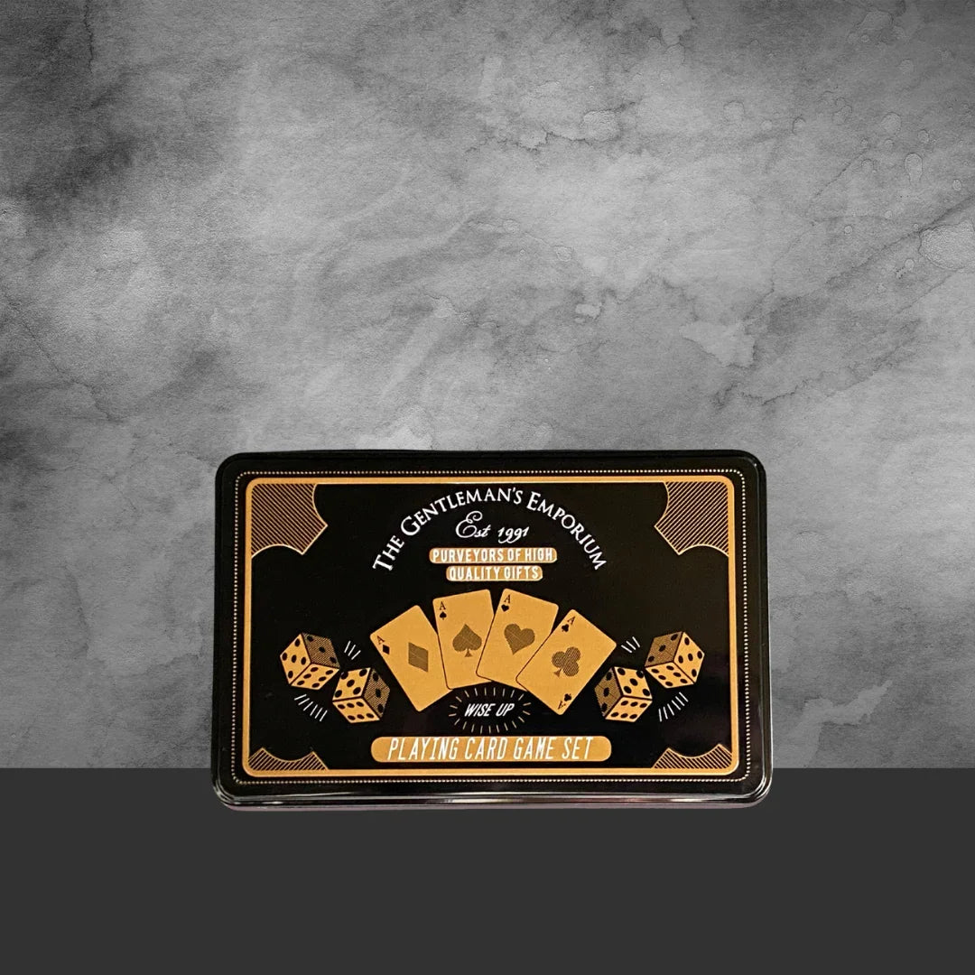 The Gentleman's Emporium Playing Card & Dice Set - Tastebuds