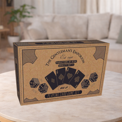 The Gentleman's Emporium Playing Card & Dice Set