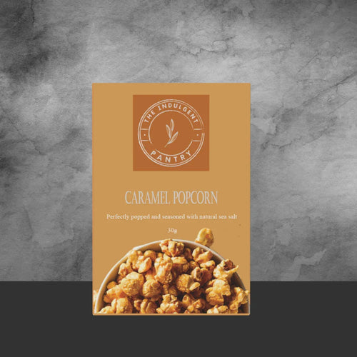 The Indulgent Pantry Premium Caramel Popcorn 80g
