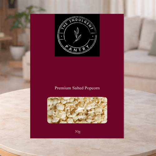 The Indulgent Pantry Premium Salted Popcorn 30g