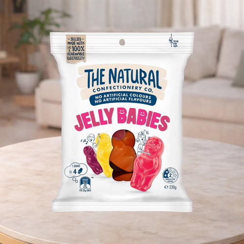 The Natural Confectionary Co Jelly Babies 220g