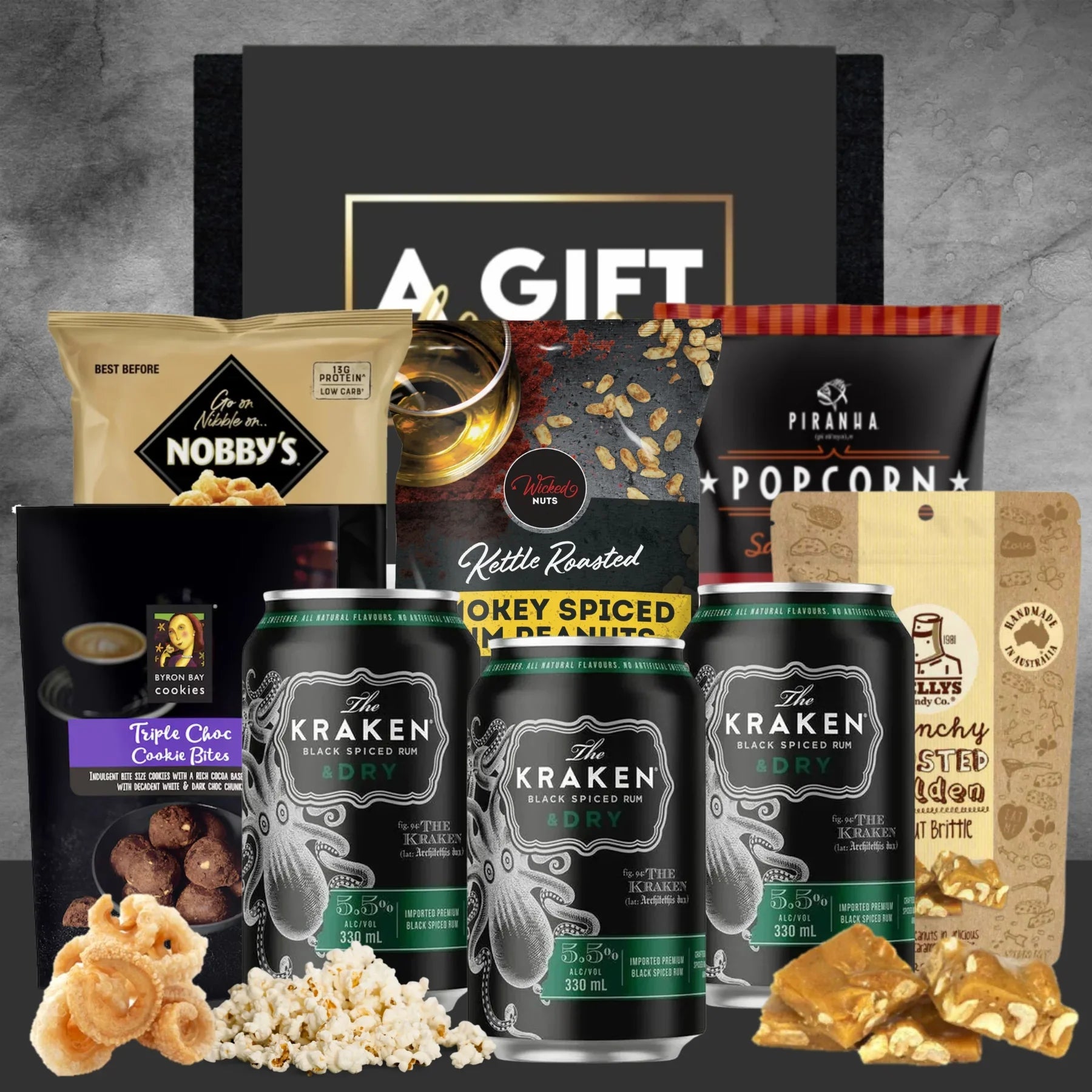 The Kraken Spiced Rum Hamper - Tastebuds