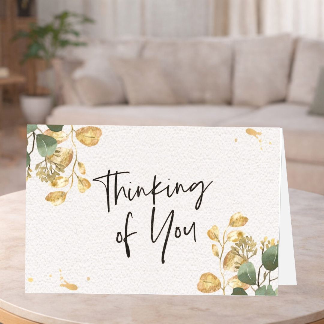 Thinking of You Eucalypt Greeting Card