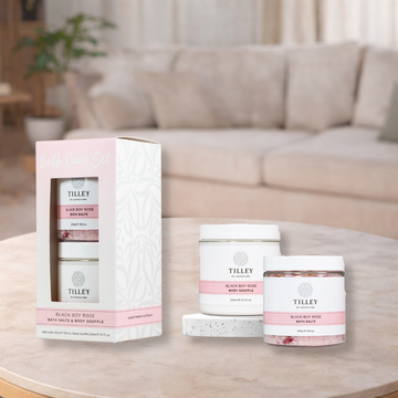 Tilley Black Boy Rose Bath Care Set