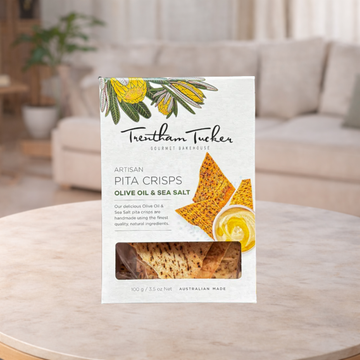 Trentham Tucker Artisan Pita Crisps Sea Salt & Olive Oil