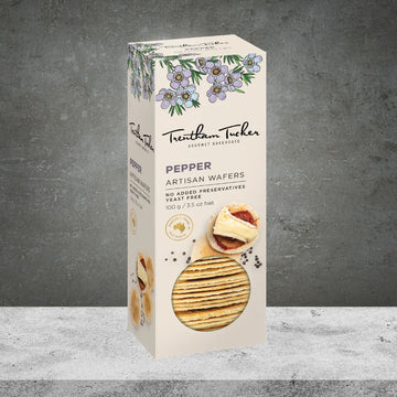 Trentham Tucker Pepper Artisan Wafers 100g - Tastebuds