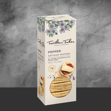 Trentham Tucker Thin Wafers Pepper 100g
