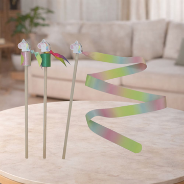 Unicorn Rainbow Dance Ribbon