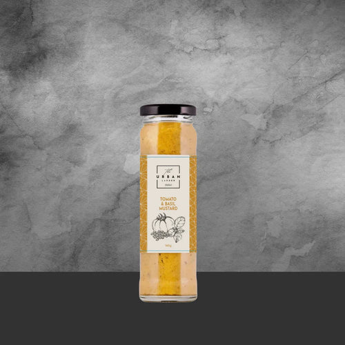 Urban Larder Tomato & Basil Mustard 160g