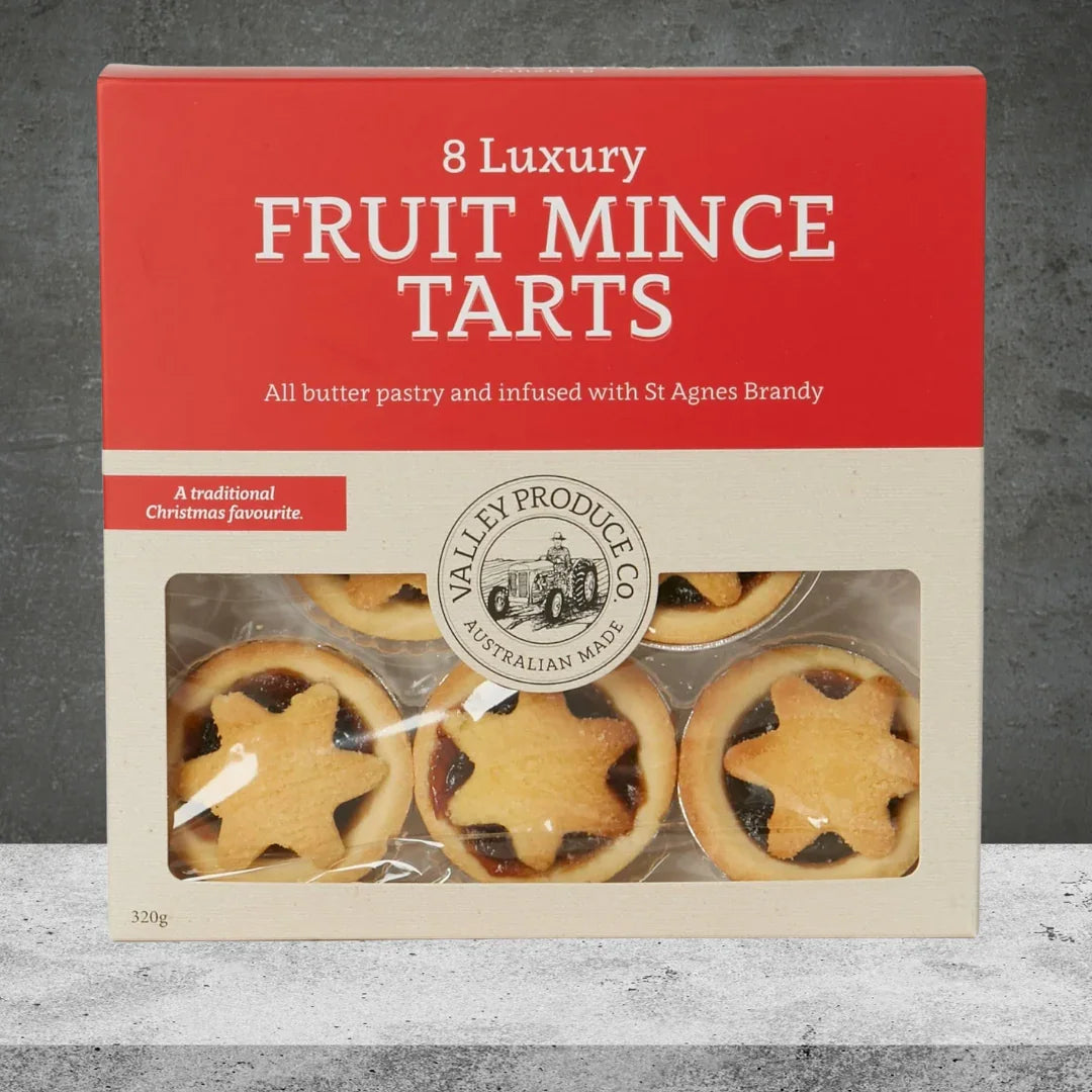 Valley Produce Co Fruit Mince Tarts 320g - Tastebuds