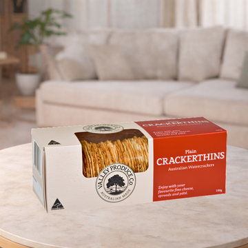 Valley Produce Co Plain Crackerthins 100g