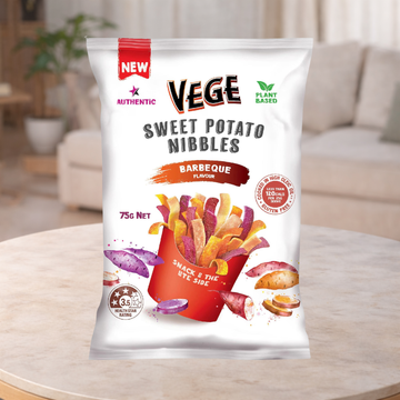 Vege Sweet Potato Nibbles Bbq 75g