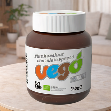 Vego Hazelnut Chocolate Spread Crunchy 350g