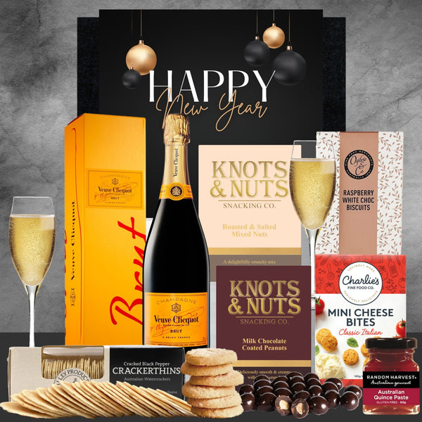 Veuve Champagne New Year Gift Hamper - Tastebuds