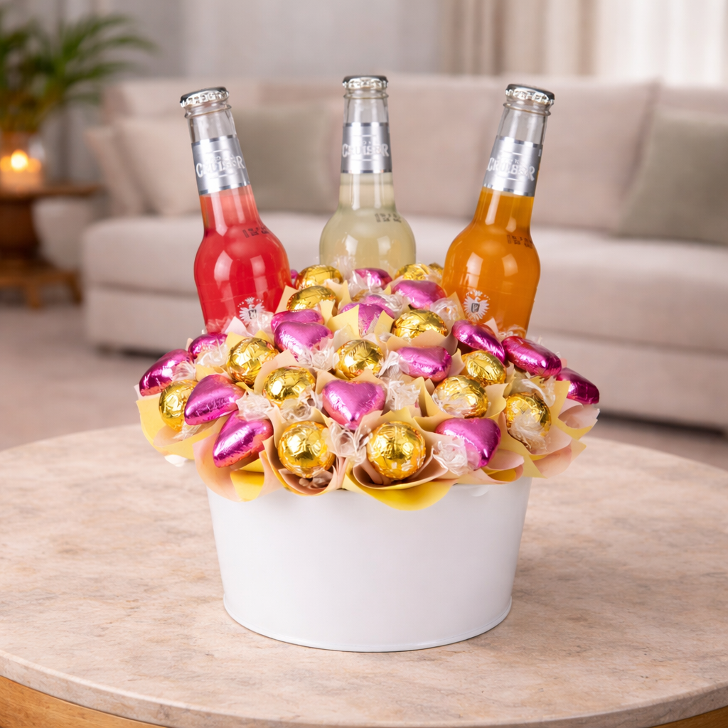 Vodka Cruiser Surprise Chocolate Bouquet