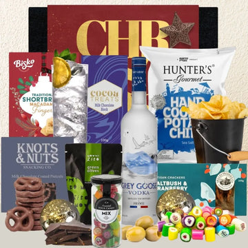 Vodka & Snacks Christmas Hamper