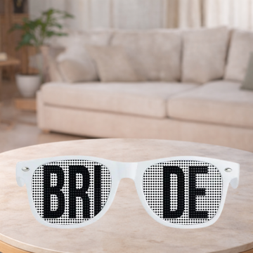 Wedding Party Pinhole Sunglasses - Bride