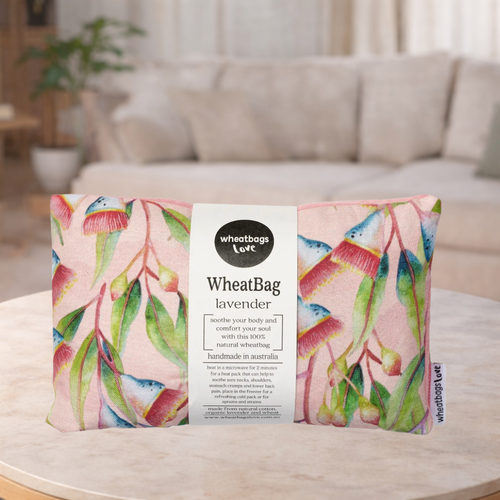 Wheat Bag Love Wheatbag Gum Blossom Lavender Scented