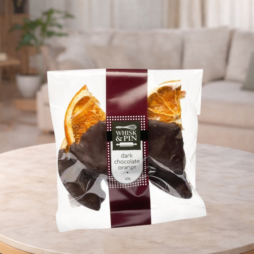 Whisk & Pin Dark Chocolate Orange 60g