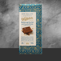 Whittaker's Marlborough Sea Salt & Caramel Brittle Chocolate 100g