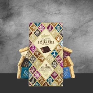 Whittakers Artisan Chocolate Squares Assorted Gift Box 189g - Tastebuds