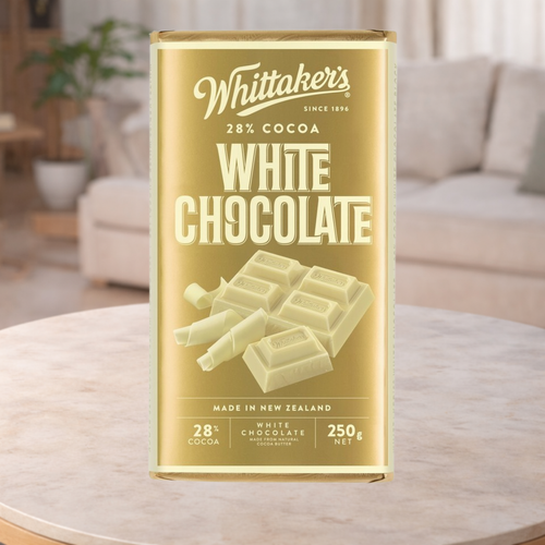 Whittakers Block Choc White 250g