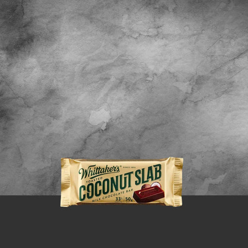 Whittakers Toasted Coconut Slab 50g