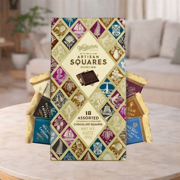 Whittakers Artisan Chocolate Squares Assorted Gift Box 189g