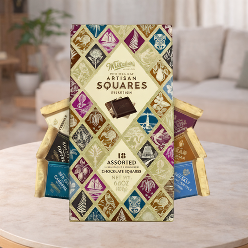 Whittaker Artisan Chocolate Squares Assorted Gift Box 189g