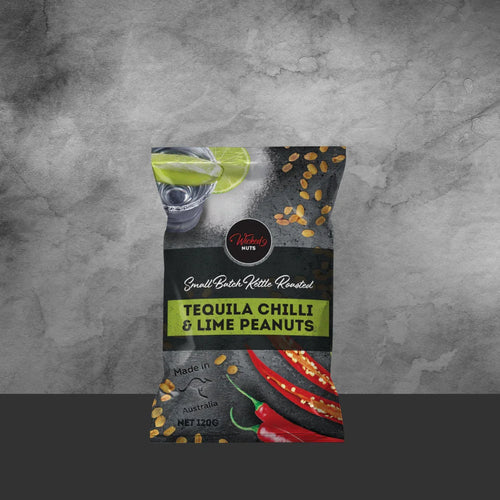 Wicked Nuts Tequila Chilli Lime Infused Peanuts 120g