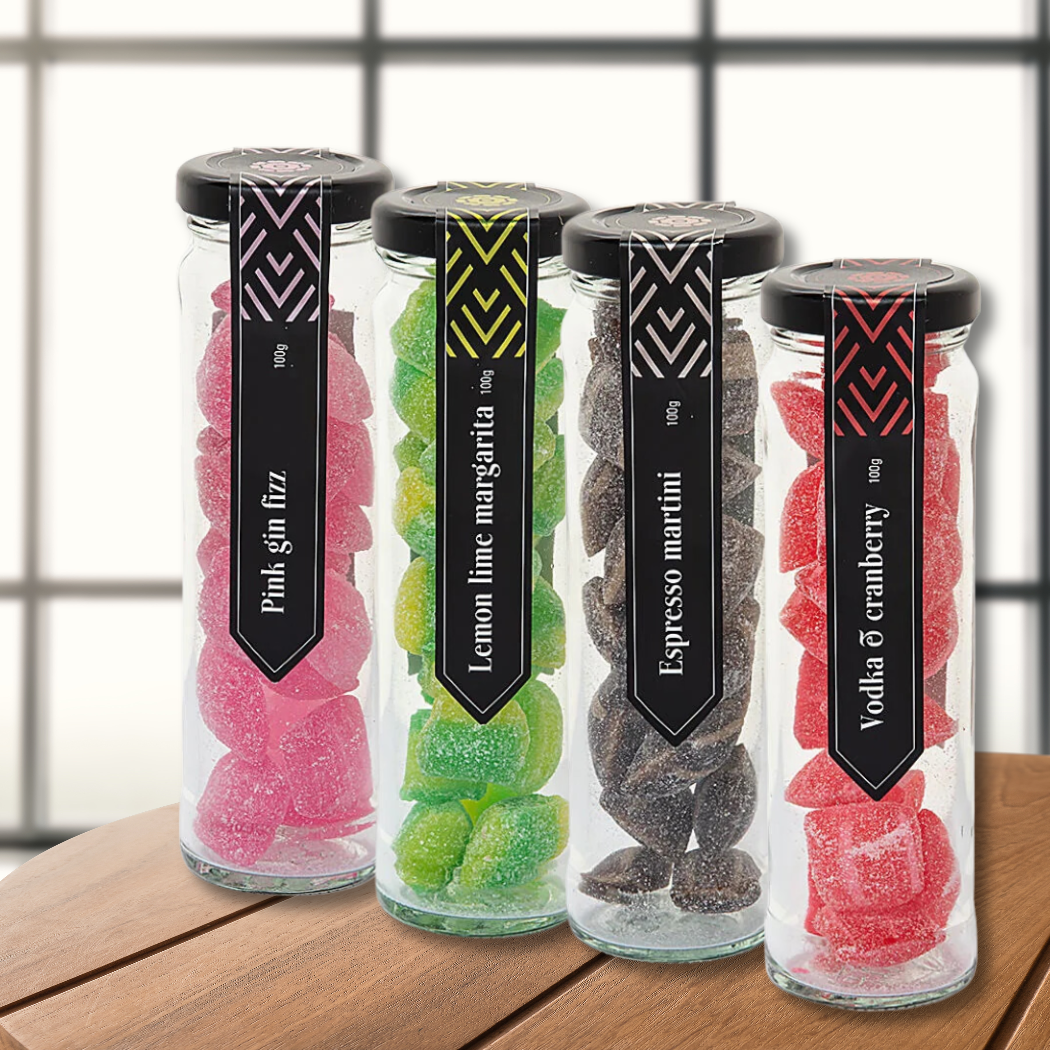 Chocamama Vodka & Cranberry Flavoured Rock Candy 