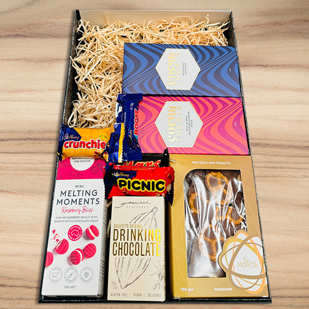 Chocolate & Sweet Birthday Hamper Box