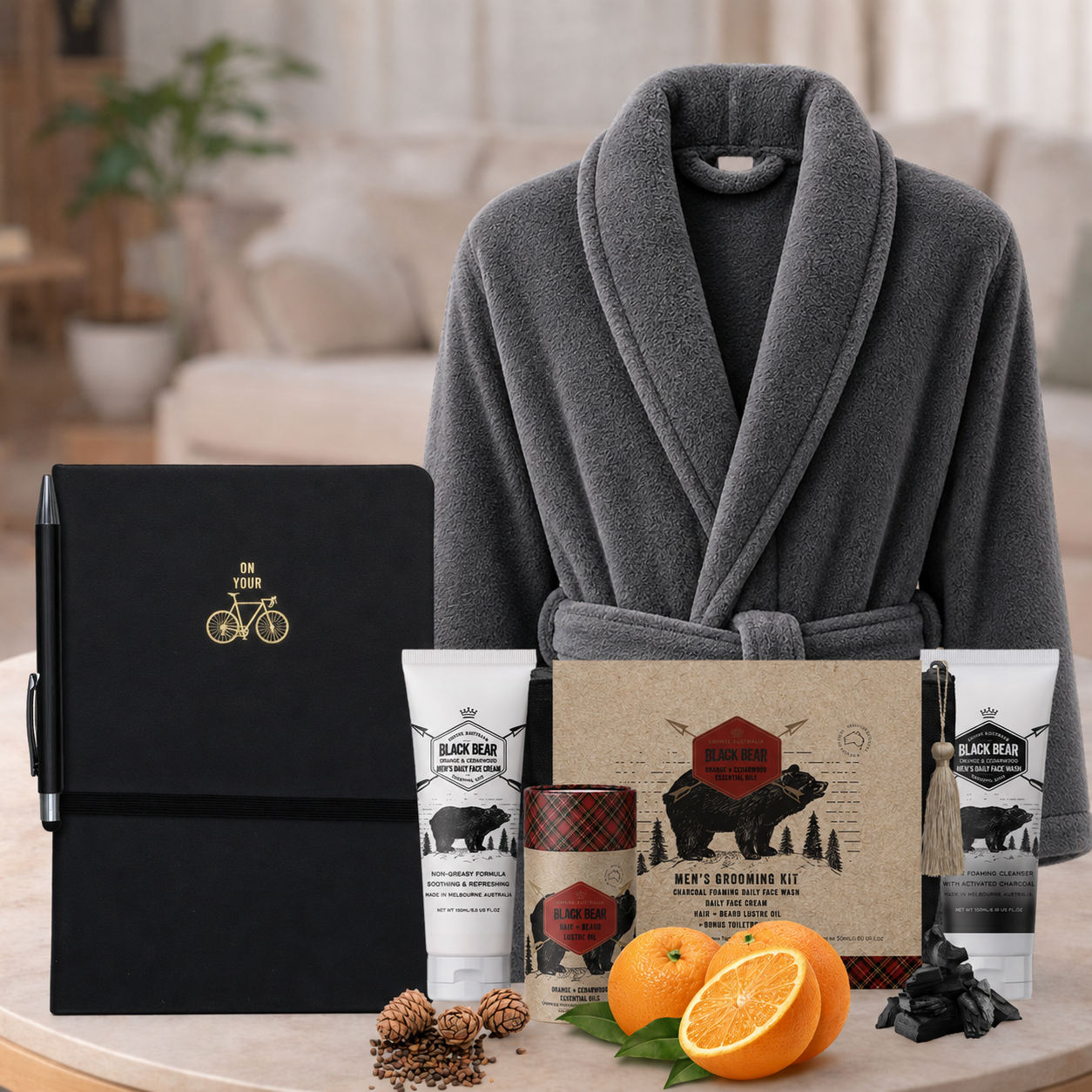 Empire Australia Men's Pamper Hamper with premium self-care products