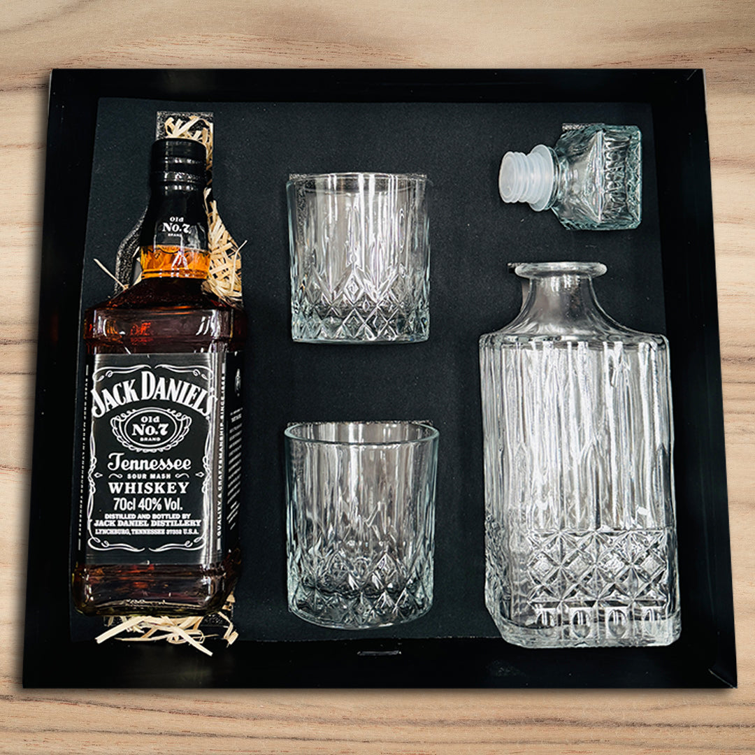 Jack Daniels & Decanter Birthday Hamper Box