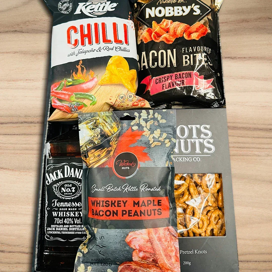 Jack Daniels Whisky Birthday Hamper For Him - Tastebuds
