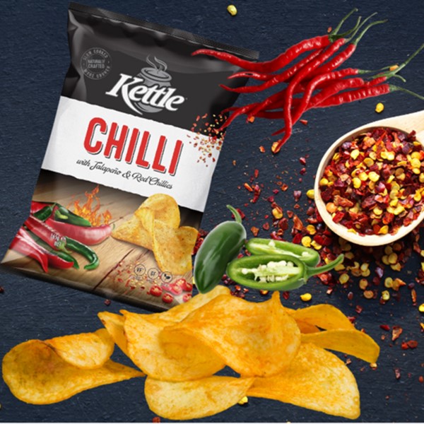 Kettle Chips Chilli Potato Chips 4