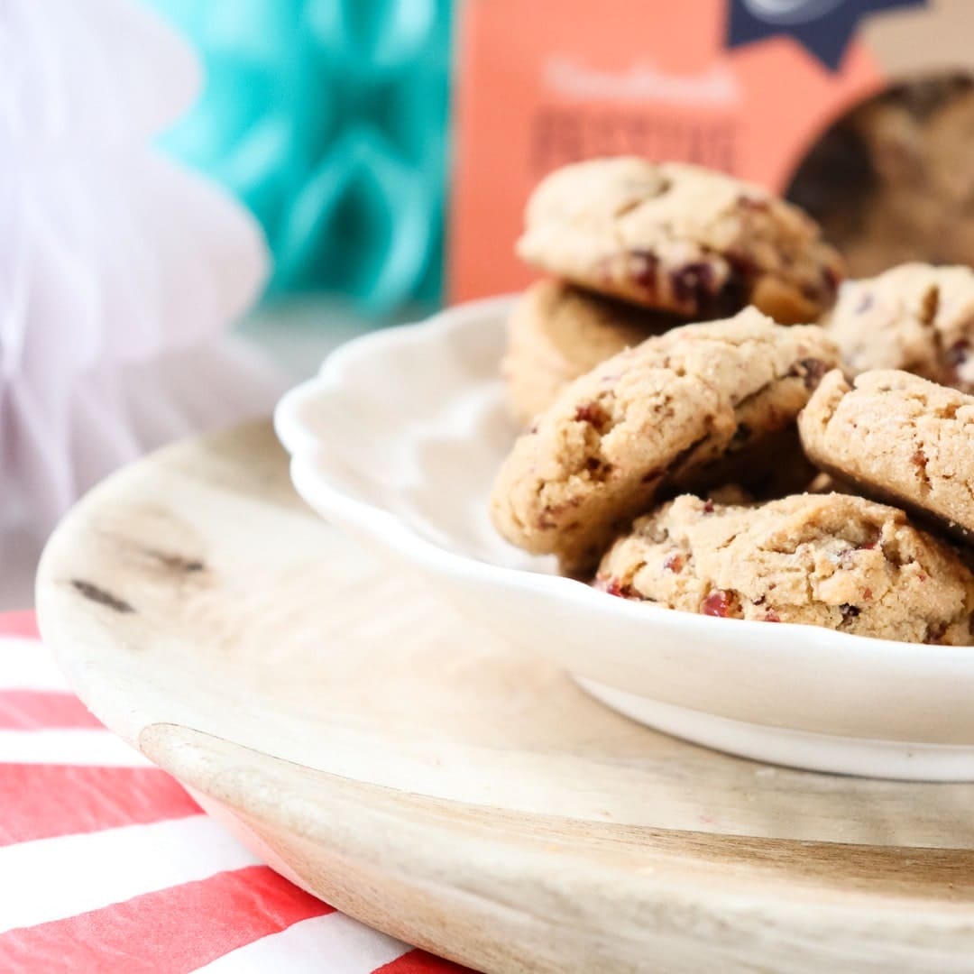 Molly Woppy Handmade Cranberry Dark Choccy Chunk Artisan Cookies