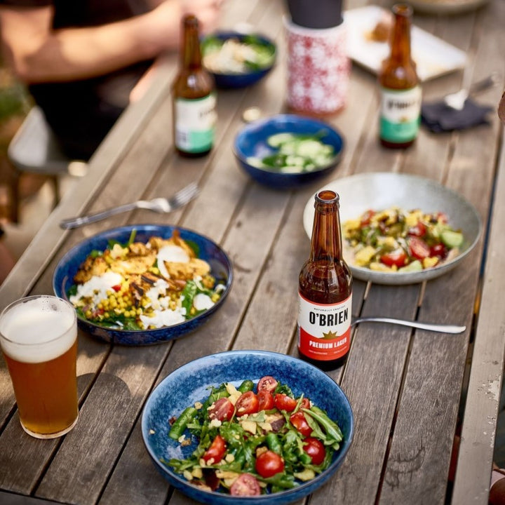 O'Brien Premium Lager on a table